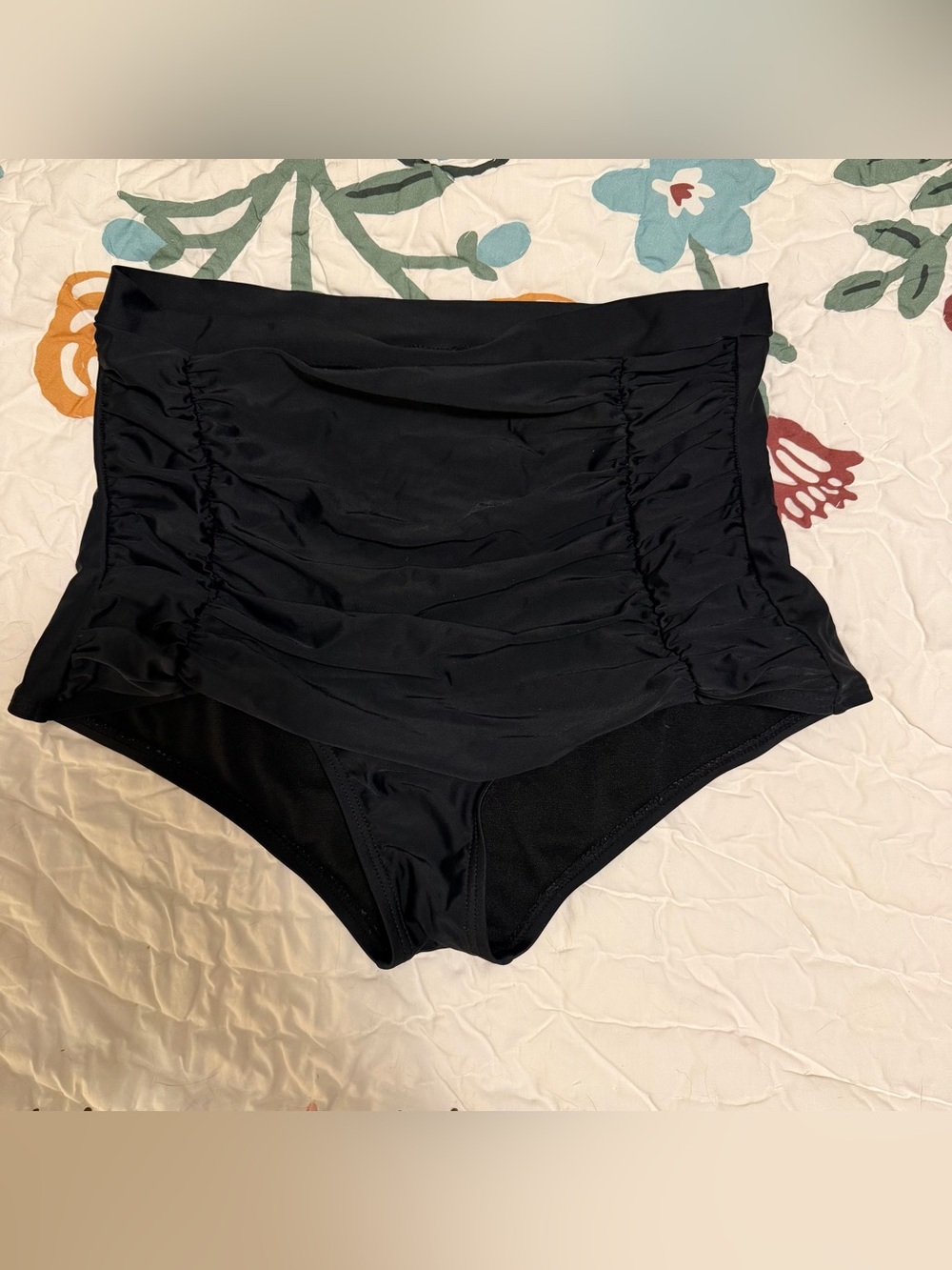 High waist bikini bottom